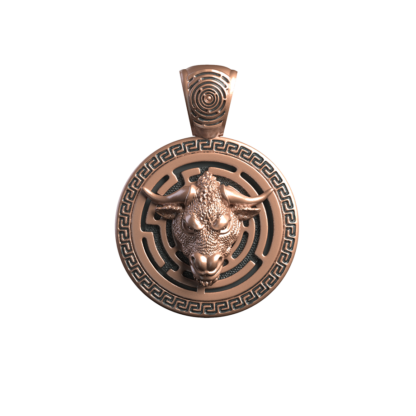 Pandantiv Minotaur Coin